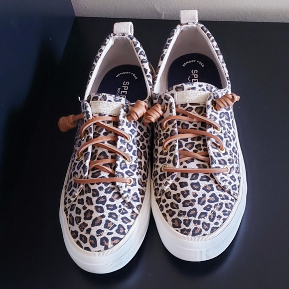 SPERRY Top Sider NWOT Memory Foam Low Top Sneakers - 9 - Picture 10 of 11